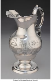 74490: A Mexican Colonial-Style Silver Pitcher, Mexico