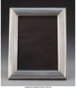 74491: A Cartier Silver Picture Frame, Milan, mid-20th