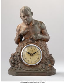 63011: United Clock Company Joe Louis, World Champion C