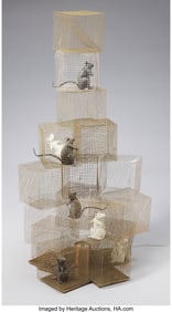 63014: Ingo Maurer Seven Rats Table Lamp Ingo Maurer G