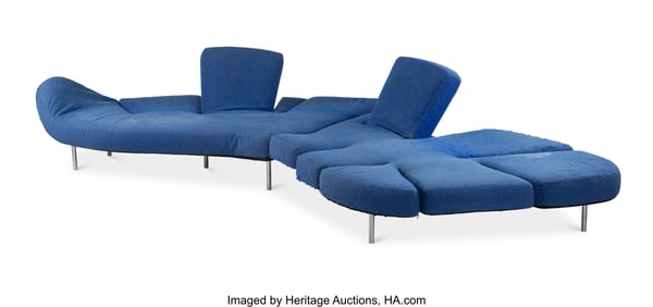 63018: Francesco Binfaré Flap Sofa Edra Italy, design