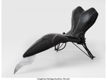 63028: Alex Locadia Catwoman Chaise USA, 1992 Leather,