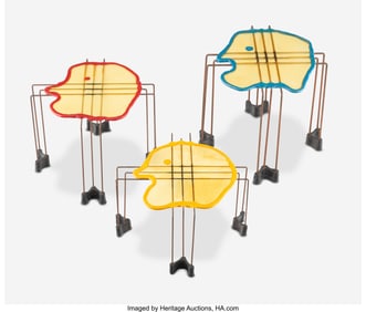 63031: Gaetano Pesce Triple Play Nesting Tables, Set o