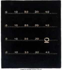 63035: Eileen Gray Centimètre Rug France, circa 1926-1