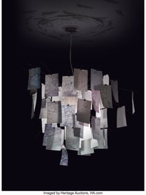 63039: Ingo Maurer Zettel'z 5 Chandelier Ingo Maurer