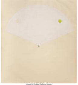 63041: Lois Lane Untitled Pencil, acrylic, gesso, and