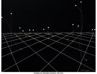 63051: Martin Puryear Untitled (Two Menus for the New