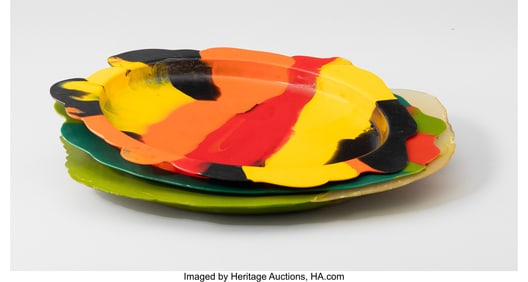 63057: Gaetano Pesce Three Trays Fish Design Italy/USA