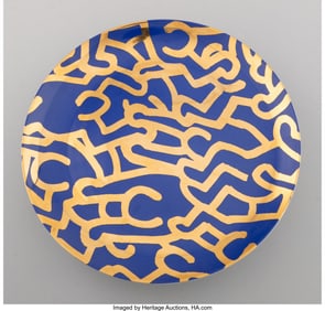 63059: Keith Haring Doubles Platter Swid Powell USA,