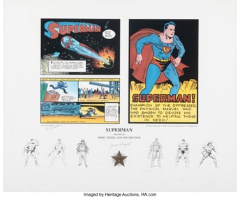 63142: Jerome "Jerry" Siegel Origins of Superman (60th