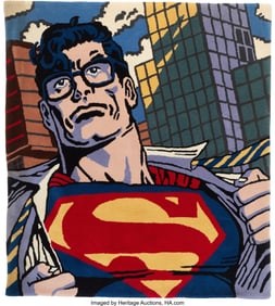 63143: Jody Harrow Man of Steel Rug Mill Creek Guild US