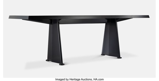 63151: Jean Prouvé Centrale (Trapèze) Table Vitra Fra