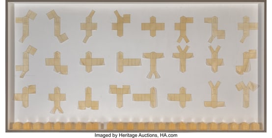 63152: Allan Wexler Twenty-Four Unfolded Houses, from F