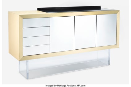 63077: Lloyd Schwan Custom Sideboard USA, late 1990s Ve