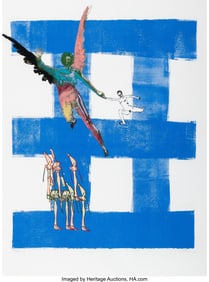 63169: Nancy Spero Airborn, from Exit 8: Exit Art Portf