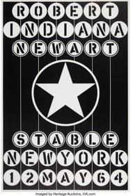 27054&colon; Robert Indiana &lpar;American&comma; 1928-2018&rpar; Stable II&comma; 