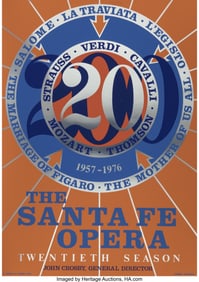 27057&colon; Robert Indiana &lpar;American&comma; 1928-2018&rpar; Santa Fe Op
