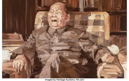 27042&colon; Xiao Bo &lpar;b&period; 1977&rpar; Untitled &lpar;Speech&rpar;&comma; 2007 Oil on