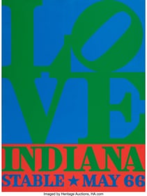 27058&colon; Robert Indiana &lpar;American&comma; 1928-2018&rpar; Love&comma; Stabl