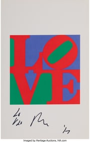 27060&colon; Robert Indiana &lpar;American&comma; 1928-2018&rpar; The Philade
