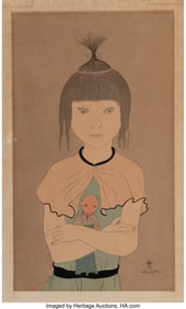 27046&colon; Léonard Tsuguharu Foujita &lpar;French&sol;Japanese&comma; 188