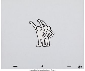 27052&colon; After Keith Haring &lpar;American&comma; 1958-1990&rpar; Sesame 
