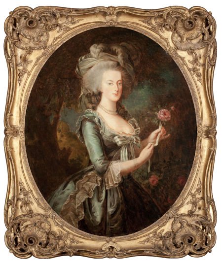 After ELISABETH LOUISE VIGÉE-LEBRUN (French, 175: After ELISABETH LOUISE VIGÉE-LEBRUN (French, 1755-1842) Portrait of Marie Antoinette