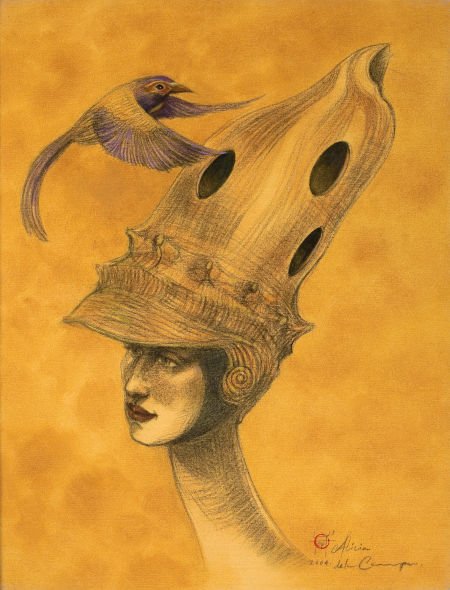 ALICIA DELA CAMPA DEL PARAJO (Cuban) Del pajaro : ALICIA DELA CAMPA DEL PARAJO (Cuban) Del pajaro que tomo tu cabeza por casa, 200