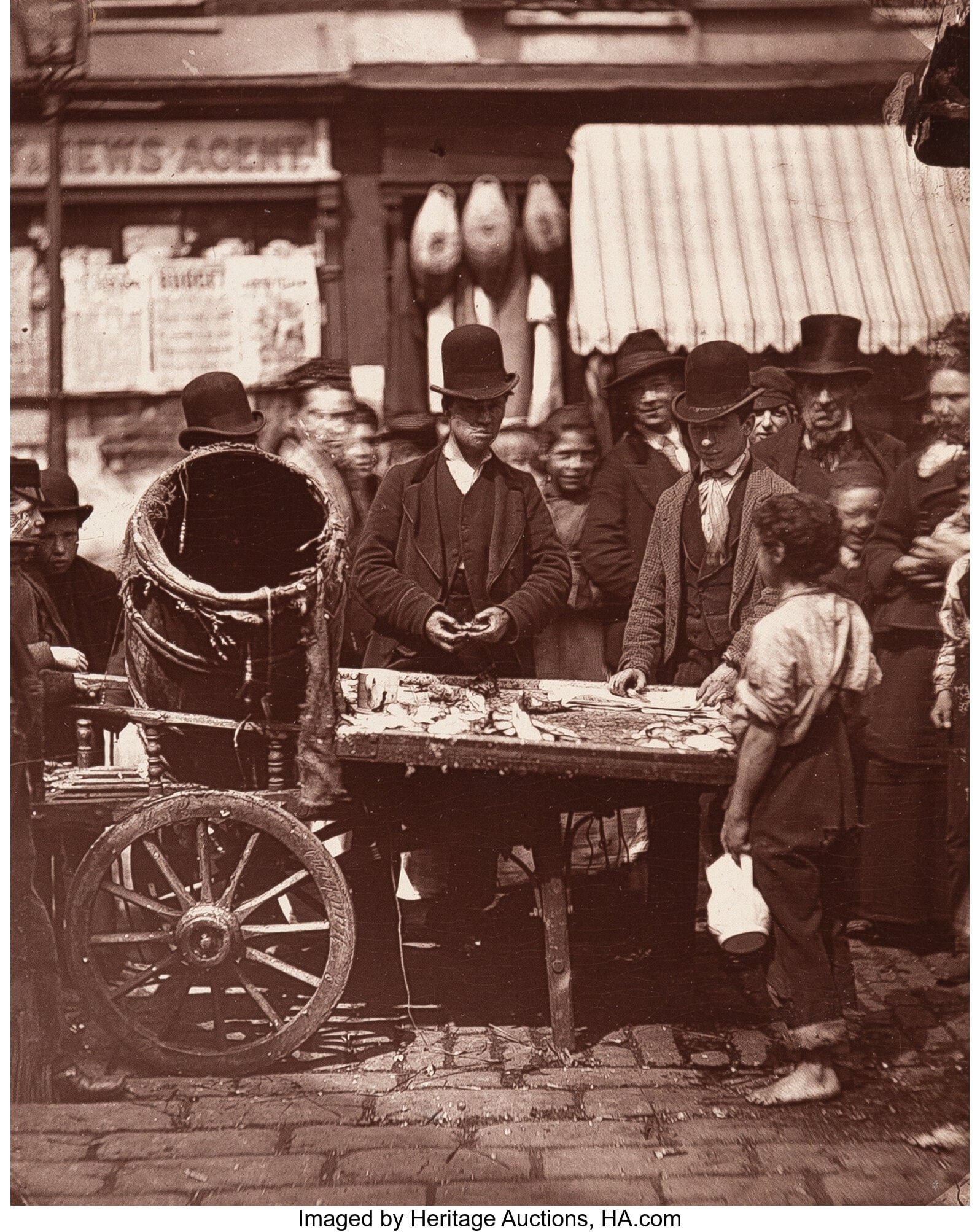 John Thomson (British, 1837-1921) Group of 11 ph: John Thomson (British, 1837-1921) Group of 11 photographs from "Street Life in London", 1877 Woodburytypes 4-1/2 x 3-1/2 inches (11.4 x 8.9 cm) &l