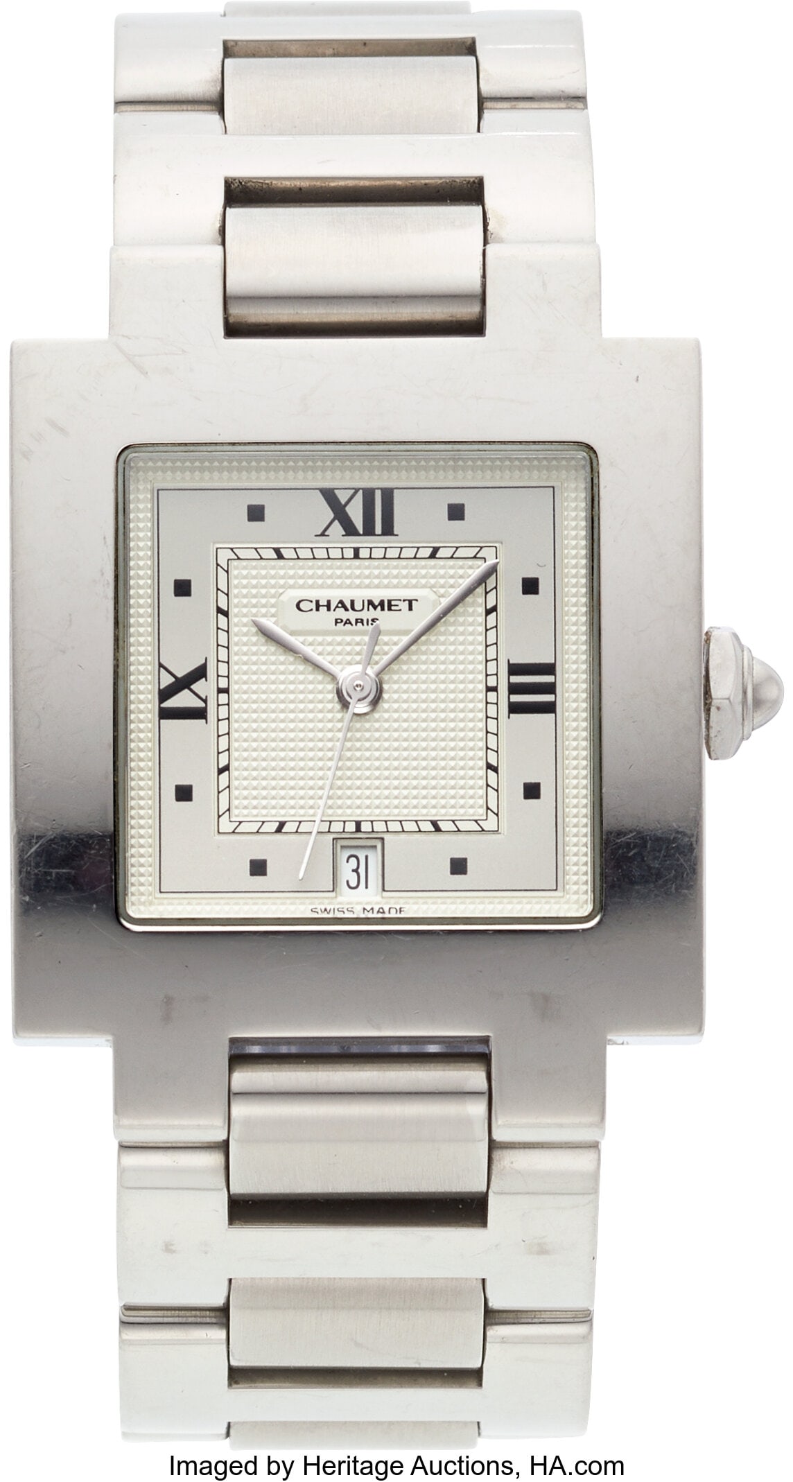 Chaumet Stainless Steel Watch  Case: Square, 29 (1 of 1)