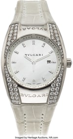 54112&colon; Bvlgari&comma; 18k White Gold Ergon Circa 2000's  Case