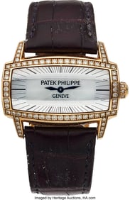 54120&colon; Lady's Patek Phillippe 18K Rose Gold And Diamond