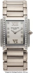54122&colon; Patek Phillippe 24 Reference 4910&sol;20G-011 White 