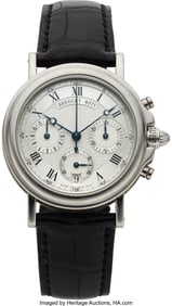 54031&colon; Breguet&comma; Platinum Marine Chronograph Ref&period; 3460PT