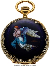 54125&colon; Patek Philippe & Co&period; Miniature Gold & Double Ena