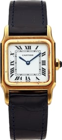 54036&colon; Cartier Santos Dumont&comma; 18k Yellow Gold Circa 197