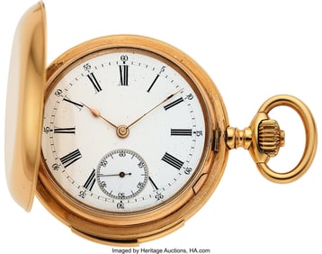 54138&colon; Swiss&comma; First Quality 18K Gold Minute Repeater&comma; c