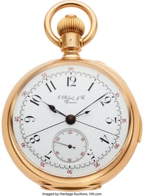 54141&colon; E&period; Robert & Co&period; Geneva&comma; Large & Fine Gold Minute
