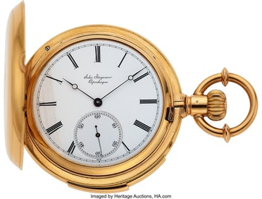 54143&colon; Jules Jurgensen&comma; Fine 18k Gold Minute Repeater&comma; 