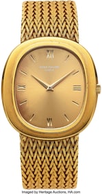 54149&colon; Patek Philippe Gold Ellipse 3589&sol;1 18K Automatic