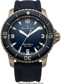 54061&colon; Blancpain Men's 5015 Fifty Fathoms Automatic   C