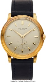 54156&colon; Patek Philippe&comma; Ref&colon; 2552J&comma; 18k Gold "Disco-Vola