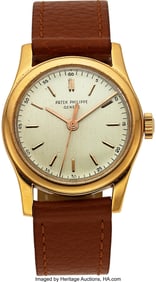 54160&colon; Patek Philippe&comma; 18k Pink Gold Ref&period; 2483 Circa 19