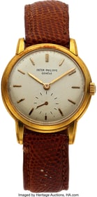 54161&colon; Patek Philippe Yellow Gold Calatrava&comma; Ref&period; 2484&comma;