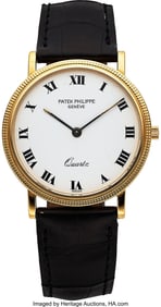 54165&colon; Patek Philippe&comma; Rare 18k Yellow Gold Calatrava R