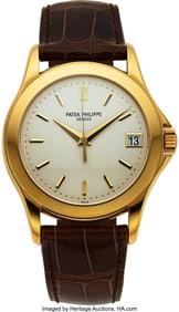 54167&colon; Patek Philippe&comma; Ref&period; 5107J-001 Fine Gold Calatra