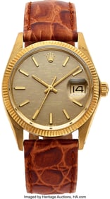 54075&colon; Rolex&comma; Gold Ref&period; 1503 Oyster Perpetual Date With