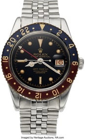 54076&colon; Rolex GMT Master&comma; Ref&period; 6542 Circa 1955   Case&colon; 3