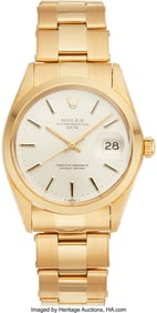 54079&colon; Rolex&comma; 18k Yellow Gold Date Ref&period; 1500 Circa 1969