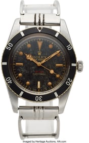 54172&colon; Rolex&comma; Rare Ref&period; 6536&sol;6538 Stainless Steel Subma